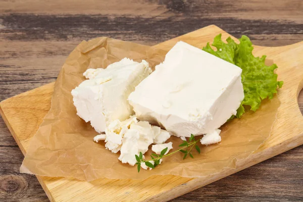 Feta tradizionale greca formaggio morbido — Foto Stock