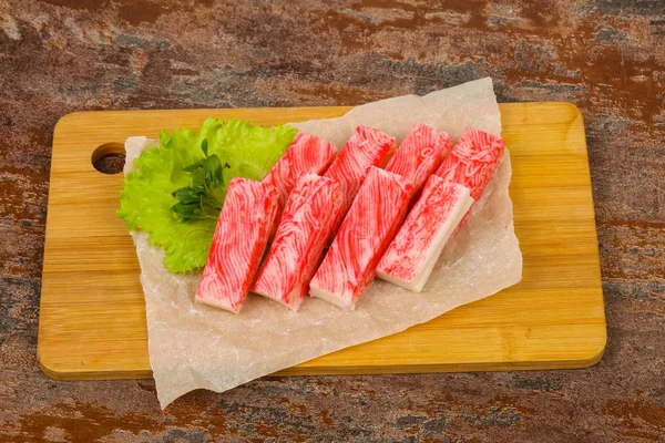 Caranguejo surimi stick — Fotografia de Stock