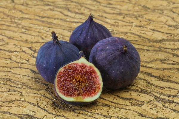 Fruta de figo fresca doce madura — Fotografia de Stock