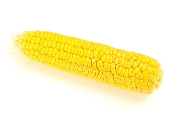 Sladká žlutá přírodní kukuřice — Stock fotografie