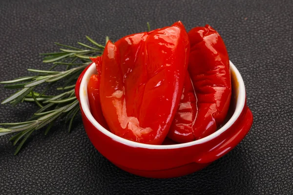 Pimiento morrón en vinagre — Foto de Stock