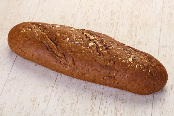 Black loaf bread — Stock Photo, Image