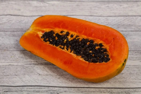 Deliciosa fruta madura sabrosa Papaya — Foto de Stock