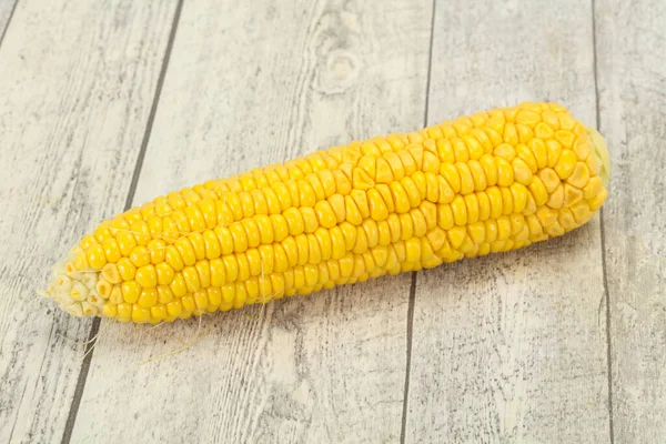 Édes Puha Sárga Természetes Kukorica Főzés — Stock Fotó