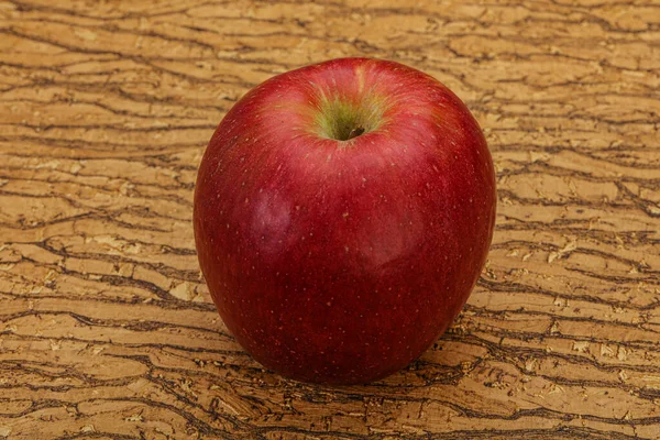 Sola Fruta Roja Dulce Sabrosa Manzana — Foto de Stock