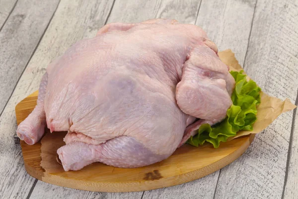 Rauwe Smakelijke Kip Klaar Koken — Stockfoto