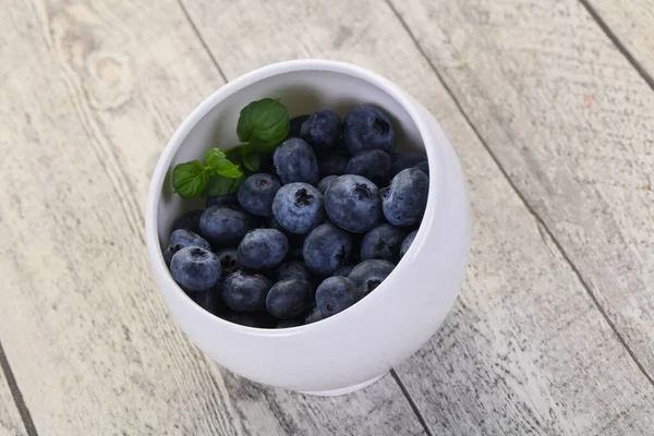 Sweet Tasty Blueberry Bowl — Stock Photo, Image