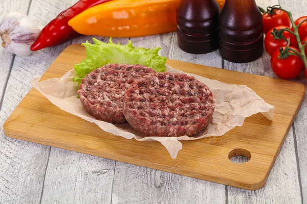 Burgare Cutlet Redo För Grill — Stockfoto