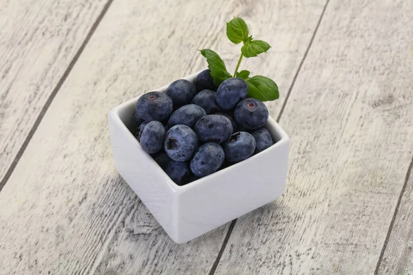 Sweet Tasty Blueberry Bowl — Stock Photo, Image