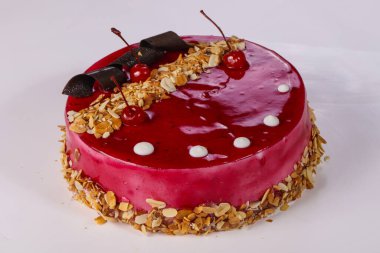 Kremalı tatlı pasta.