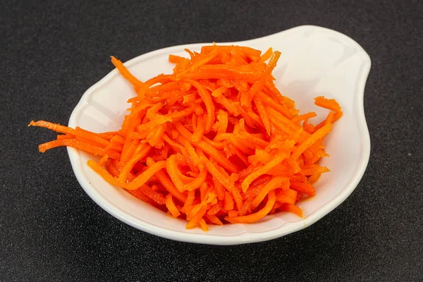 Spicy Korean Carrot Bowl — Stock Photo, Image