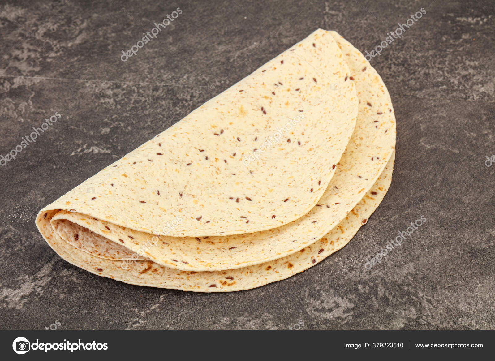 Mexican Cuisine Tortilla Thick Bread Cereal — Stock Photo © AndreySt