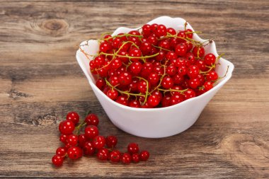 Tatlı taze kırmızı frenk üzümü