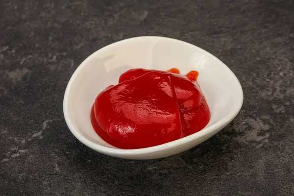 Sabroso Tomate Ketchup Bowl — Foto de Stock