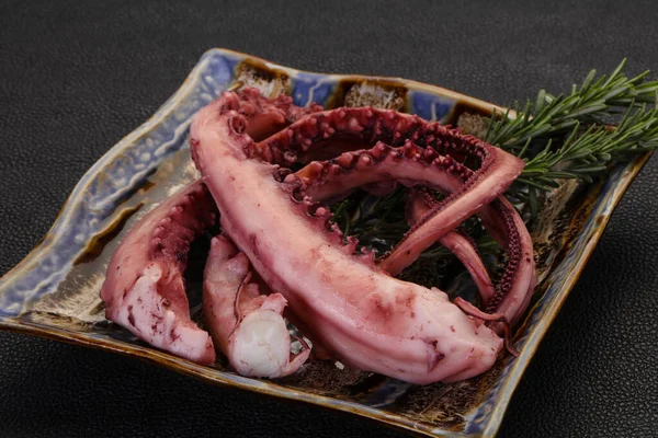 Lekkere Octopus Tentakels Met Rozemarijn — Stockfoto