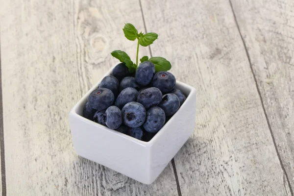 Sweet Tasty Blueberry Bowl — Stock Photo, Image