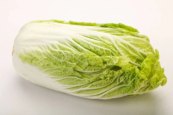 Vegane Küche Grüner Frischer Schmackhafter Chinakohl — Stockfoto