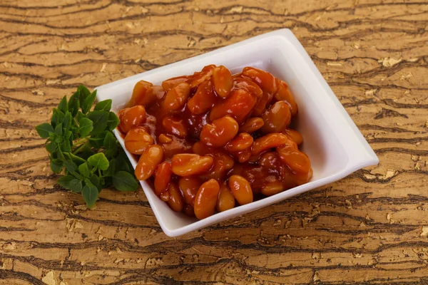 Riñón Horno Con Salsa Tomate Bowl — Foto de Stock