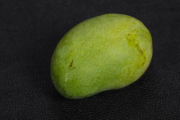 Groene Smakelijke Mango Achtergrond — Stockfoto