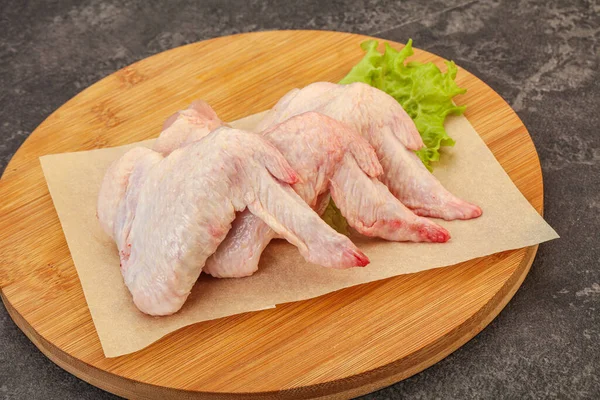 Rohe Chicken Wings Zum Kochen Bereit — Stockfoto