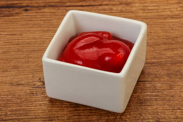 Sabroso Tomate Ketchup Bowl — Foto de Stock