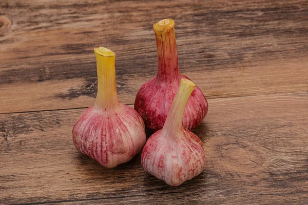 Aromawürze Junger Frischer Knoblauch Zum Kochen — Stockfoto