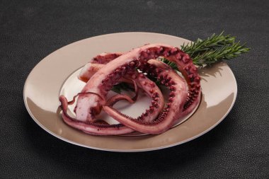 Biberiyeli lezzetli ahtapot dokunaçları