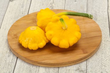 Taze veranda pişirmeye hazır.