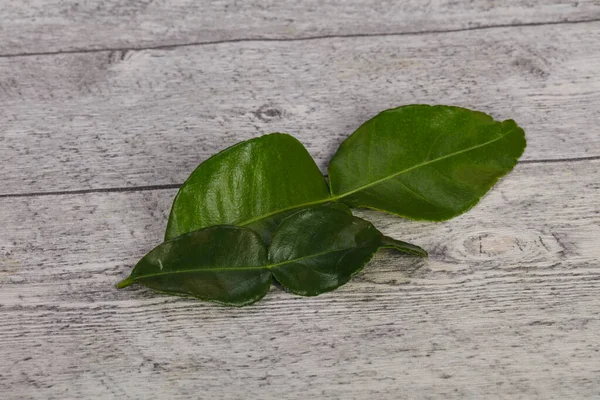 Kafir Lime Leaves Addition Asian Cuisine Soup — Stock Photo, Image