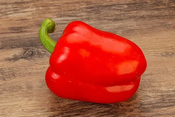 Red Bell Pepper Спелый Сочный Свежий — стоковое фото
