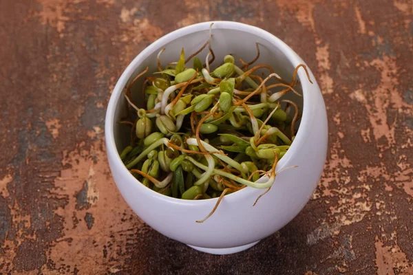 Brote Habichuelas Tazón — Foto de Stock