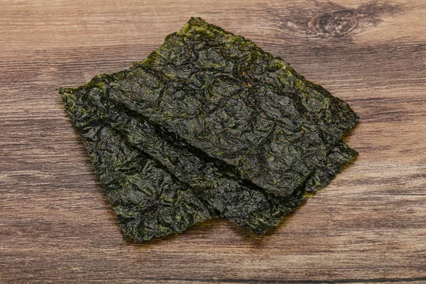 Cucina Asiatica Nori Fogli Patatine Spuntino — Foto Stock