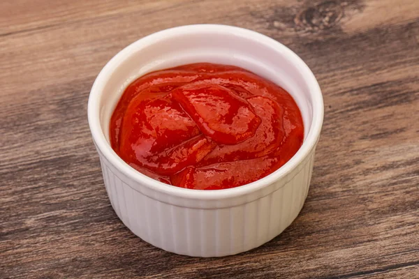 Mexican Hot Chili Sriracha Sauce Bowl — Stock Photo, Image