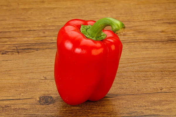 Red Bell Pepper Ripe Juicy Fresh — Stock Photo, Image