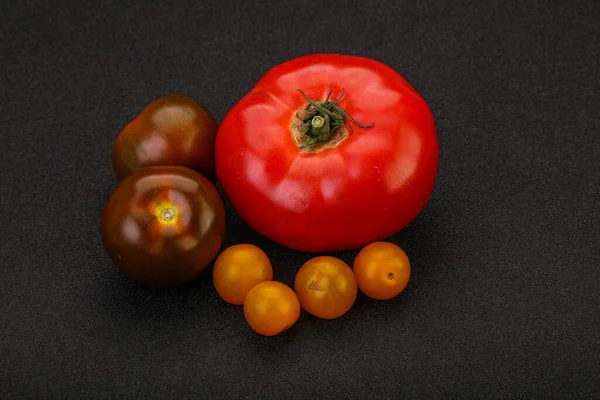 Miscela Matura Pomodoro Rosso Giallo Cumato — Foto Stock