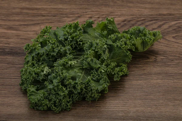 Vagan Keuken Verse Groene Cale Cabbage Leaf — Stockfoto