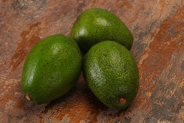 Avocado Dietetico Verde Maturo Superfood Vegano — Foto Stock