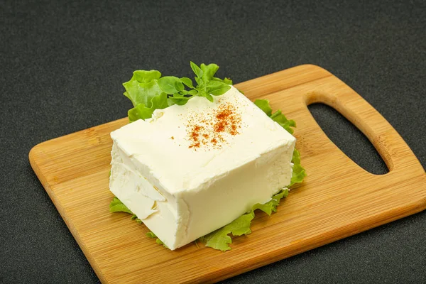 Griekse Traditionele Zachte Feta Kaas — Stockfoto