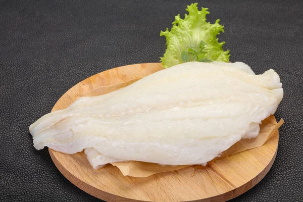 Ham Pisi Balığı Fileto Yemek Pişirmek Için Hazır — Stok fotoğraf