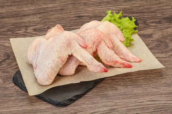 Rohe Chicken Wings Zum Kochen Bereit — Stockfoto