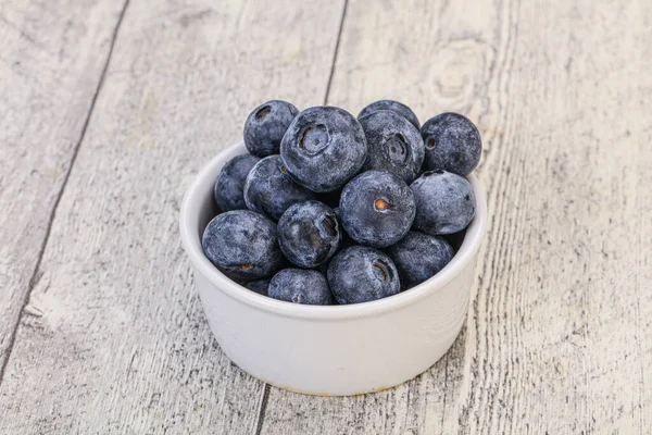 Sweet Fresh Juicy Blueberries Heap Background — Stock Photo, Image