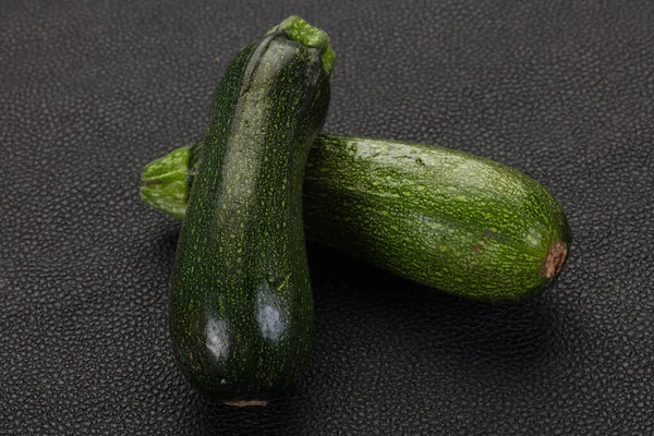 Raw Ripe Zucchini Ready Cooking — Stock Photo, Image