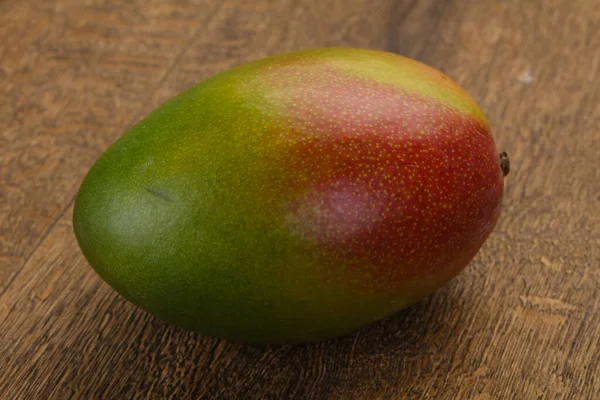 Sweet Tasty Mango Wooden Background — Stock Photo, Image