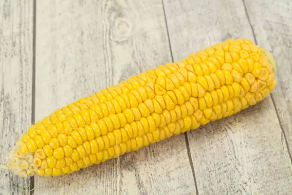 Zoete Zachte Gele Natuurlijke Maïs Koken — Stockfoto