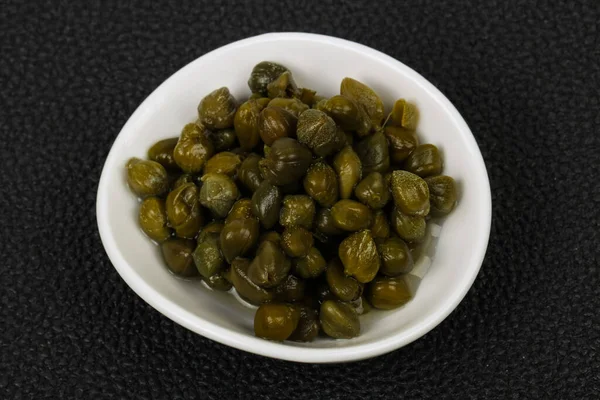 Marinated Capers Bowl — Stock Photo, Image