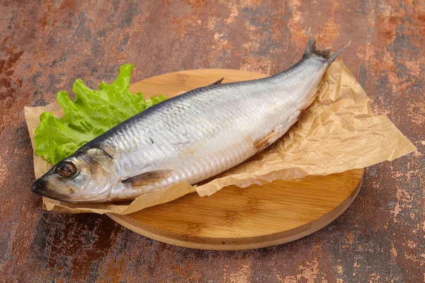 Peixe Arenque Salgado Pronto Para Comer — Fotografia de Stock