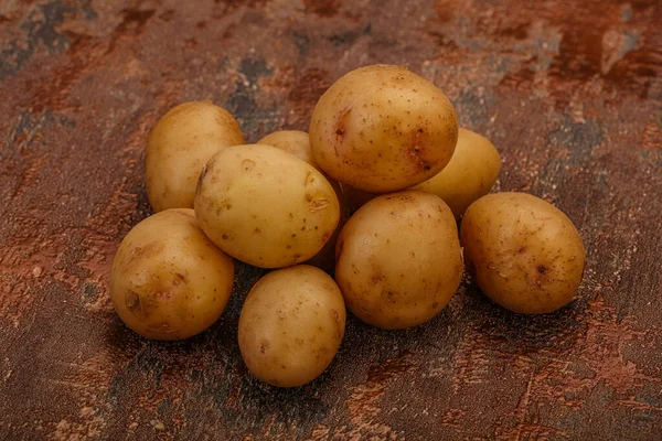 Raw Fresh Baby Young Potato Heap — Stock Photo, Image