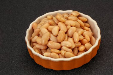 Vejetaryen mutfağı Kasede beyaz fasulye böbreği 