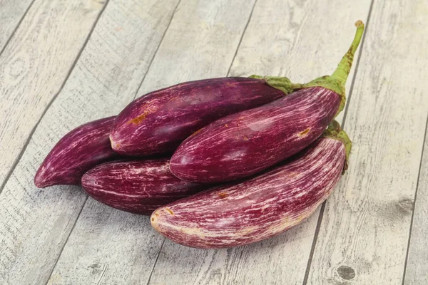 Lebhafte Leckere Reife Graffiti Violette Aubergine — Stockfoto