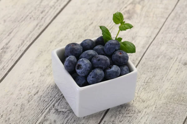 Sweet Tasty Blueberry Bowl — Stock Photo, Image